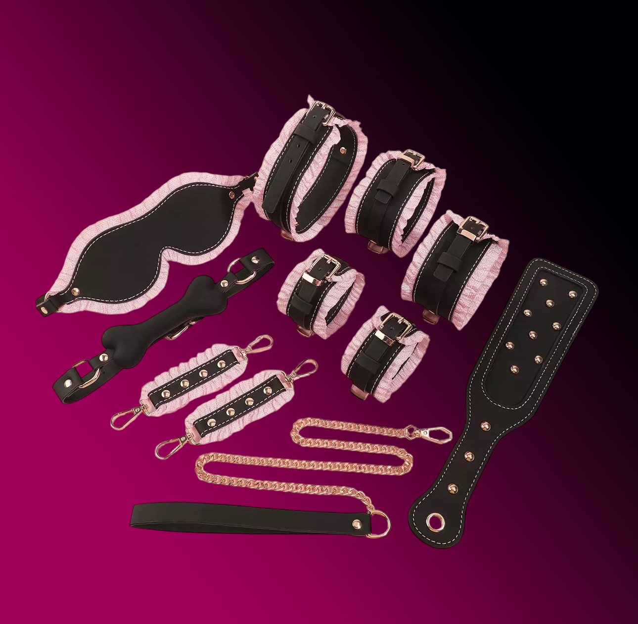 Velvet Maid Fantasy Bondage Set