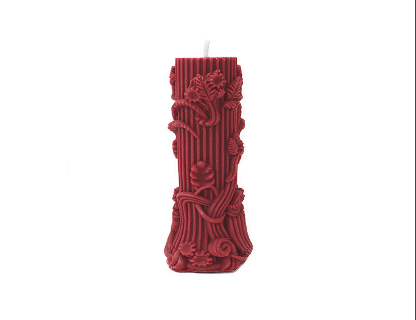 Nocturne Relief Pillar Candle