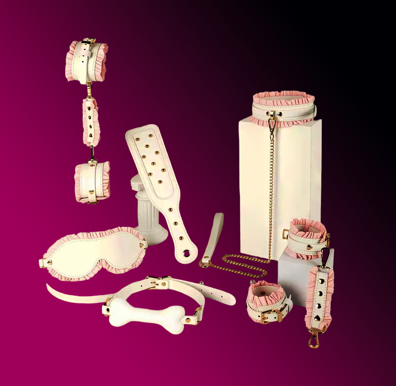 Velvet Maid Fantasy Bondage Set