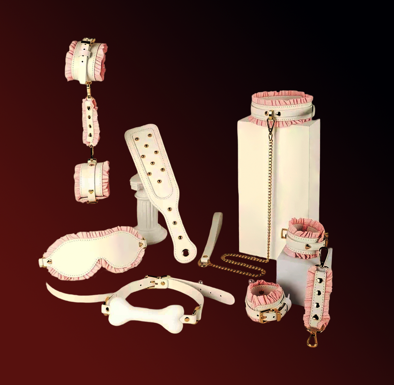 Velvet Maid Fantasy Bondage Set